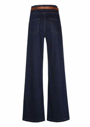 comfortabele rechte soepele je 23 Dark Bluejea
