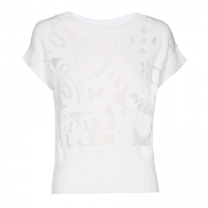 zomerse half doorzichtige pull 91 Off White