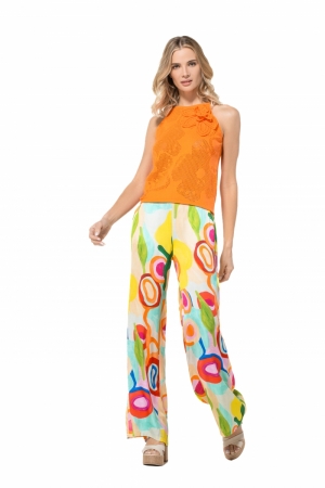 frivole soepelvallende rechte  79 Multi Color