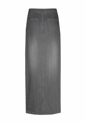 comfortabele rok in jeans, enk 11 Dark Grey Je