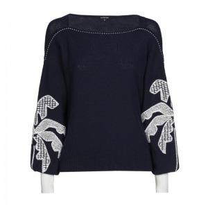losvallende pull met mouweffec 29 Multi Color