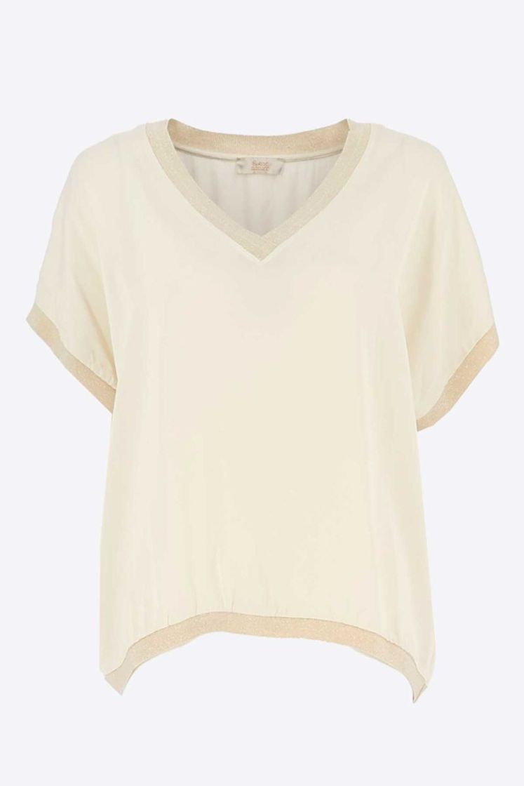 1 ecru lurex