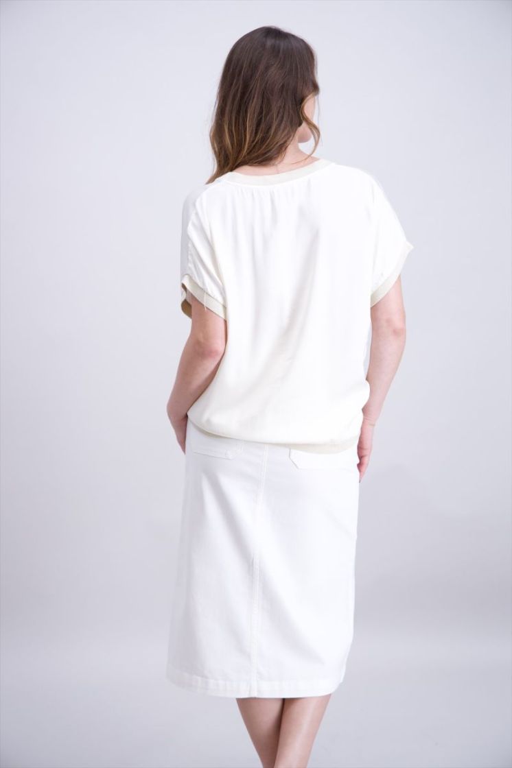 1 ecru lurex