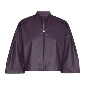 Bolerojas in vegan leather 45 Plum